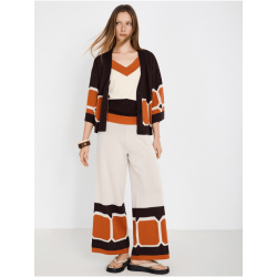 Pantalón SKATIE punto jacquard