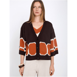 Chaqueta SKATIE punto jacquard