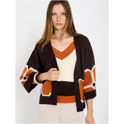 Chaqueta SKATIE punto jacquard