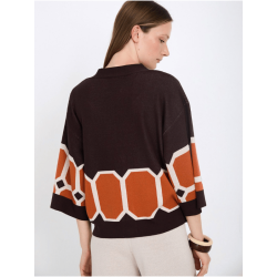 Chaqueta SKATIE punto jacquard