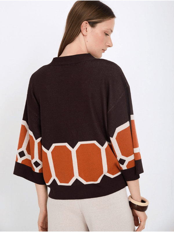 Chaqueta SKATIE punto jacquard