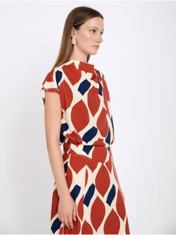 Falda SKATIE midi estampada