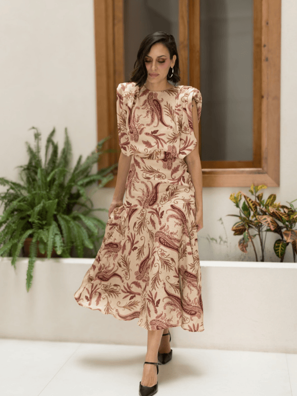Vestido BLANCA MARTIN Edurne estampado