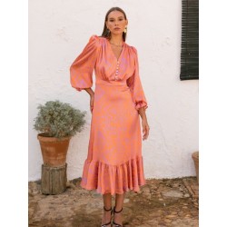 Vestido Stella naranja