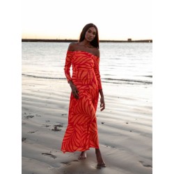 Vestido Alondra naranja