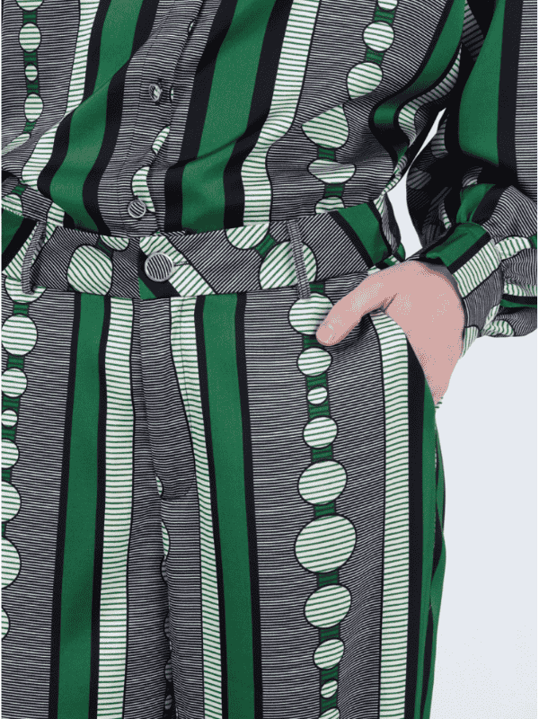 Pantalón SKATIE estampado circulos