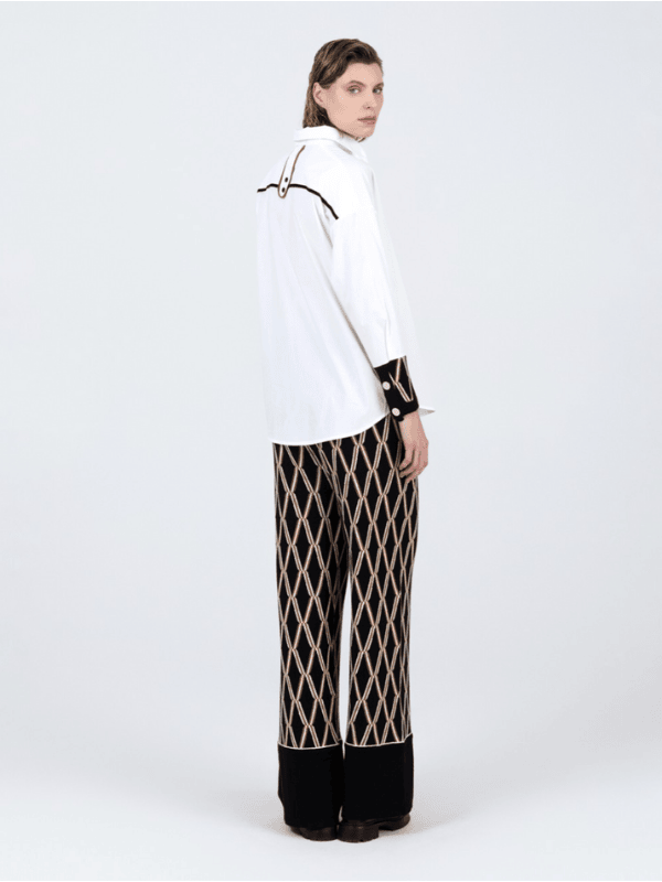 Camisa SKATIE popelín jacquard