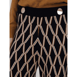 Pantalón SKATIE jacquard geométrico