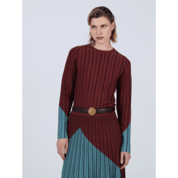 Jersey SKATIE intarsia bicolor