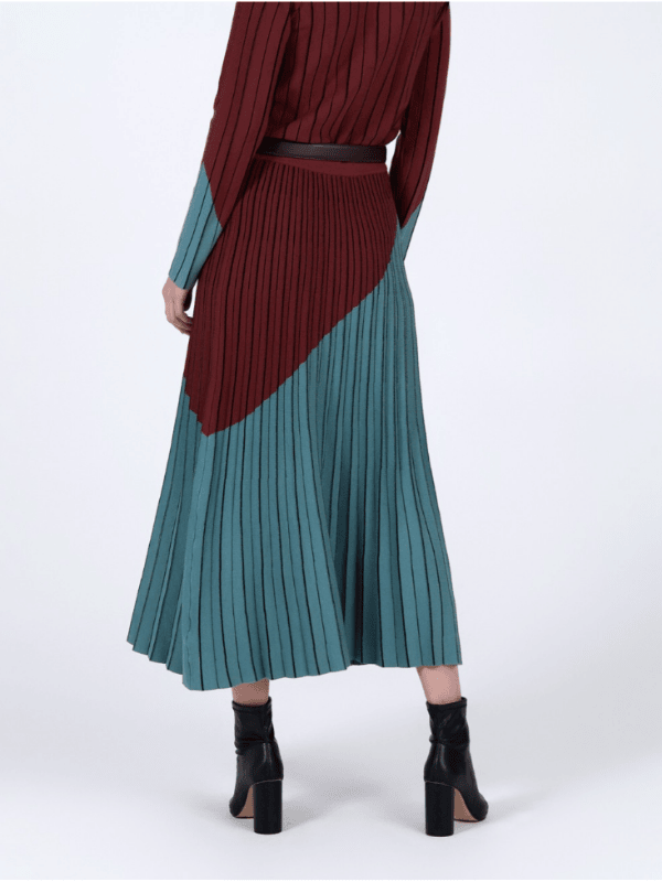 Falda SKATIE punto bicolor