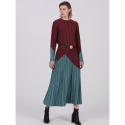 Falda SKATIE punto bicolor