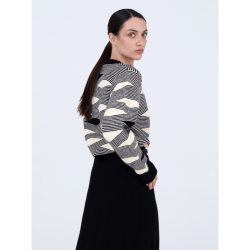 Jersey SKATIE intarsia ondas