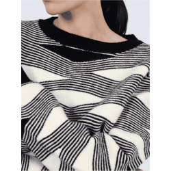 Jersey SKATIE intarsia ondas