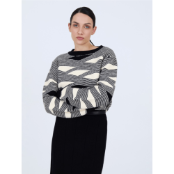 Jersey SKATIE intarsia ondas