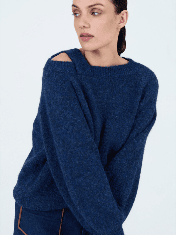 Jersey SKATIE escote asimétrico