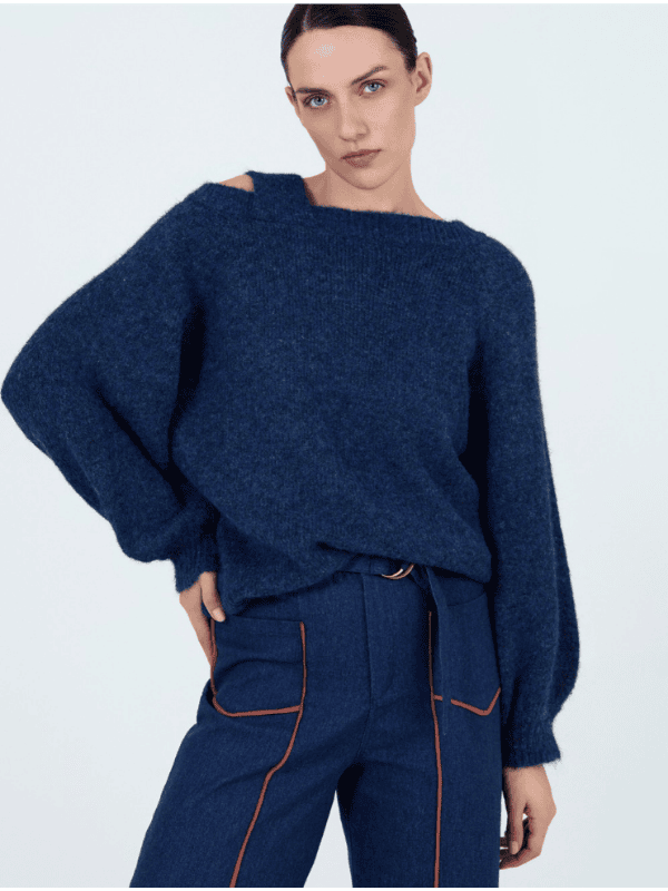 Jersey SKATIE escote asimétrico