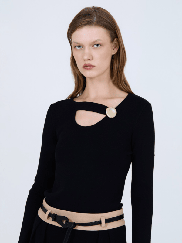 Jersey SKATIE escote botón