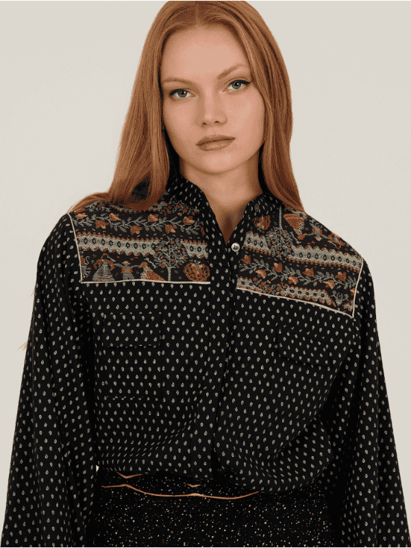 Blusa MEISIE jacquard