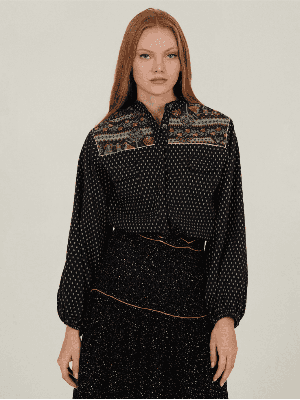 Blusa MEISIE jacquard