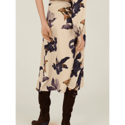 Falda MEISIE larga satinada