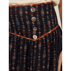 Falda MESIE larga asimétrica