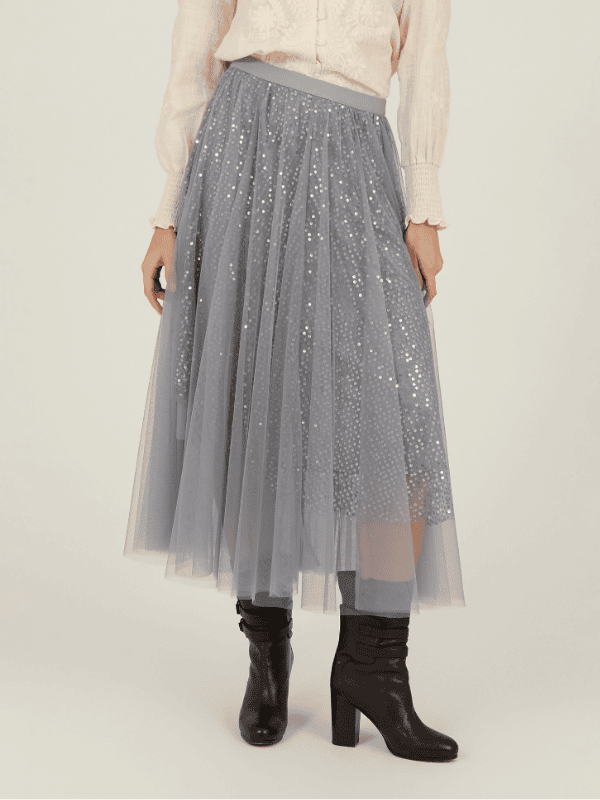 Falda MEISE tul y lentejuelas