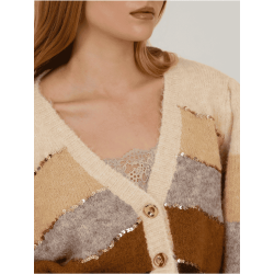 Cardigan MEISIE con lentejuelas