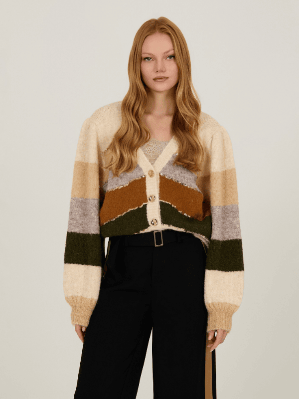 Cardigan MEISIE con lentejuelas