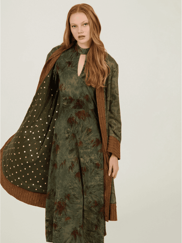 Vestido MEISIE punto estampado