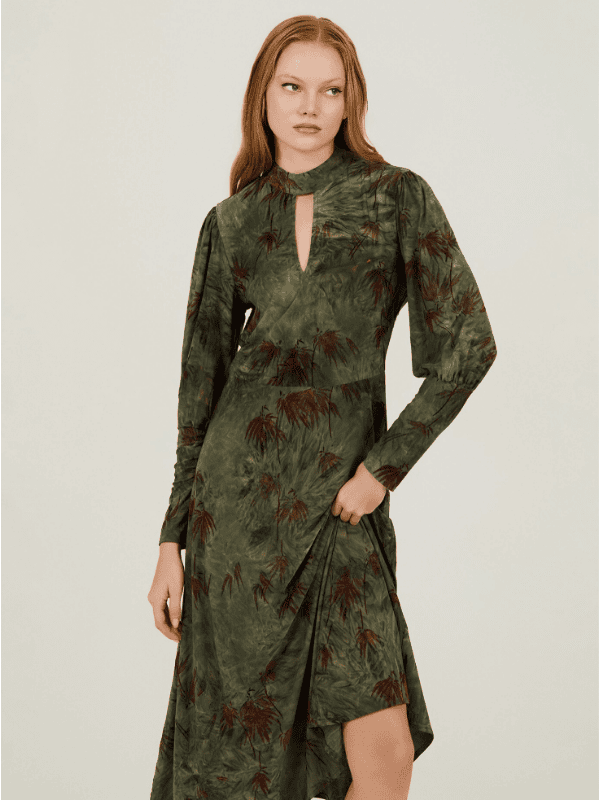 Vestido MEISIE punto estampado