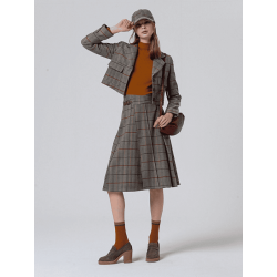 Falda SURKANA de cuadros
