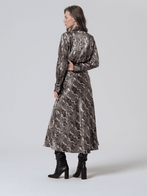 Falda SURKANA midi animal print