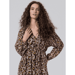 Vestido SURKANA largo leopardo