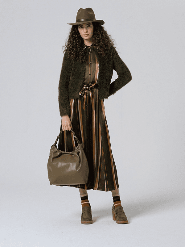 Vestido SURKANA camisero rayas