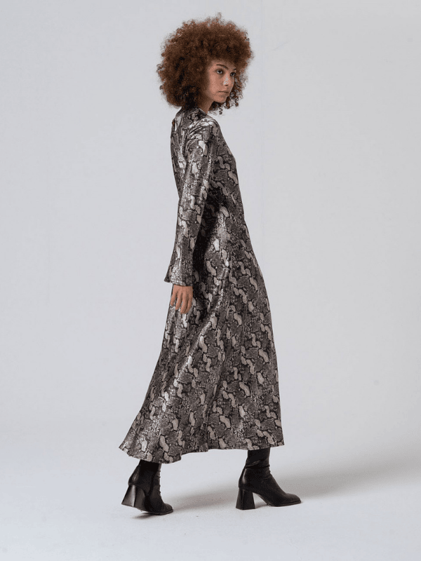 Vestido SURKANA largo animal print
