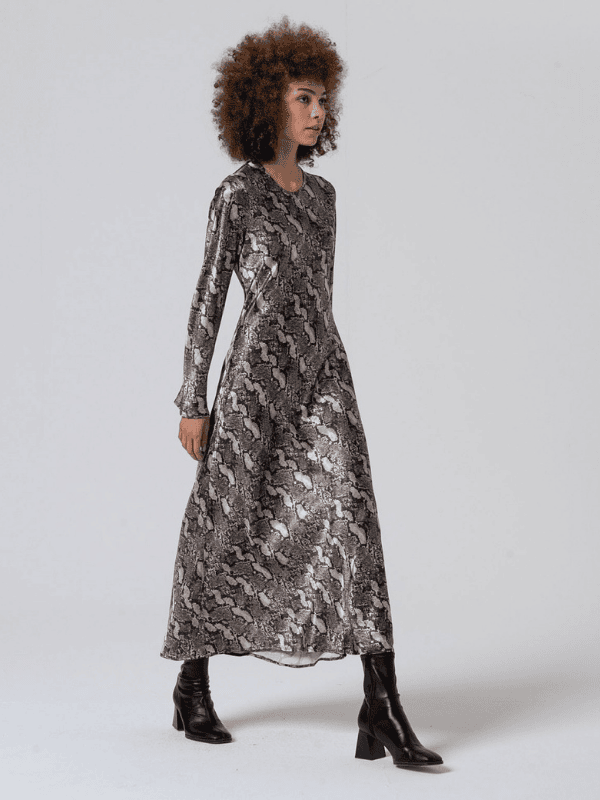 Vestido SURKANA largo animal print