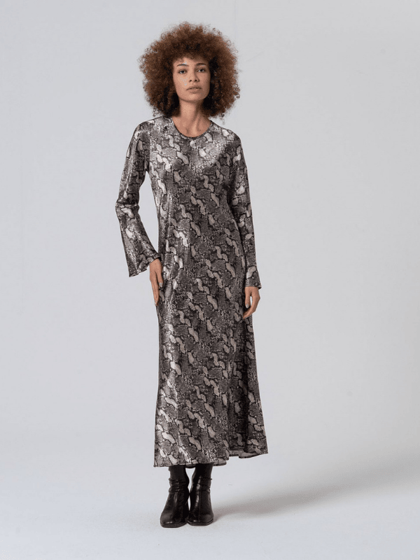 Vestido SURKANA largo animal print