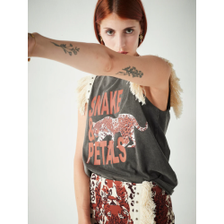 Camiseta CHILL&BUY flecos snake