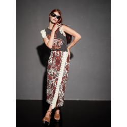 Camiseta CHILL&BUY flecos snake