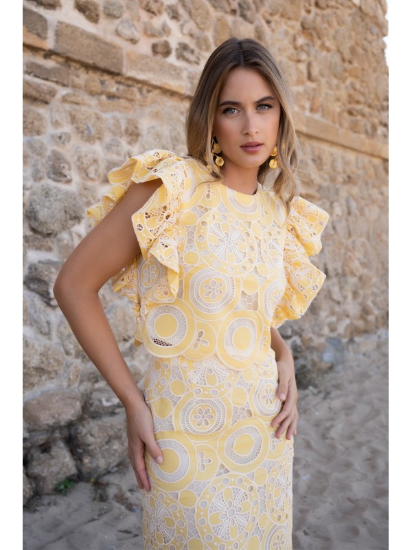 Conjunto ANA MOON Creme
