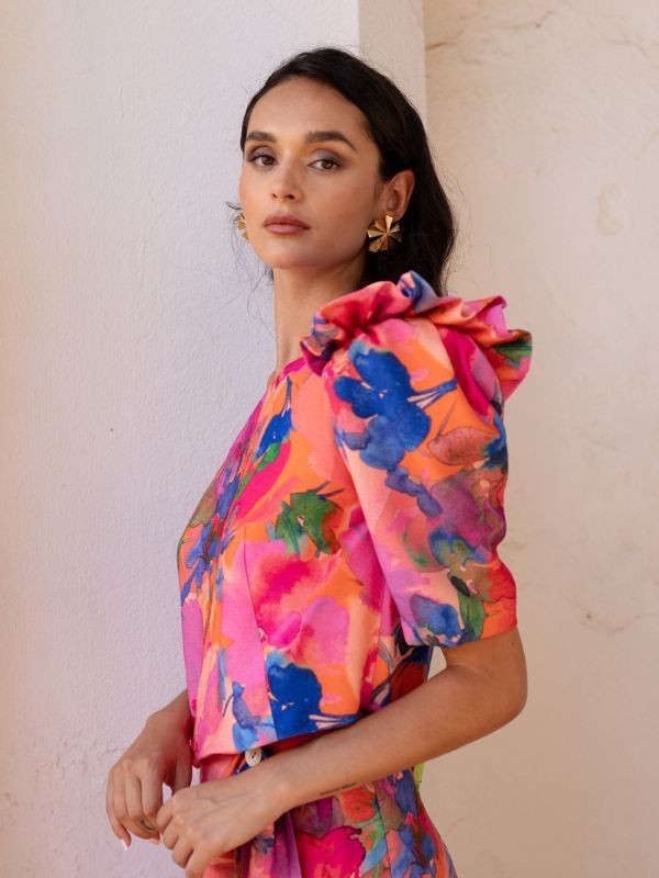 Conjunto Elettra estampado