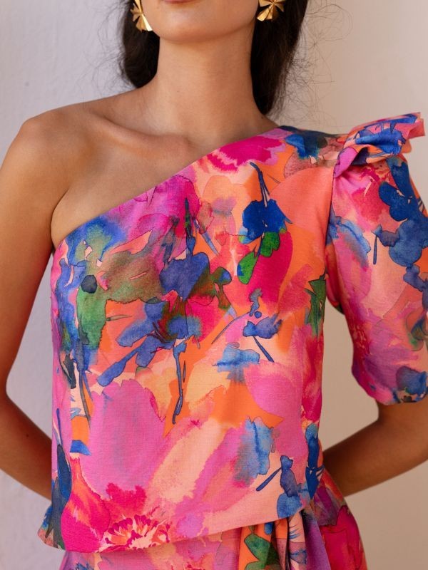 Conjunto Elettra estampado