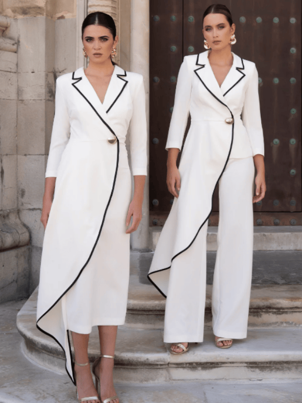 Vestido ANA MOON Meringue blanca