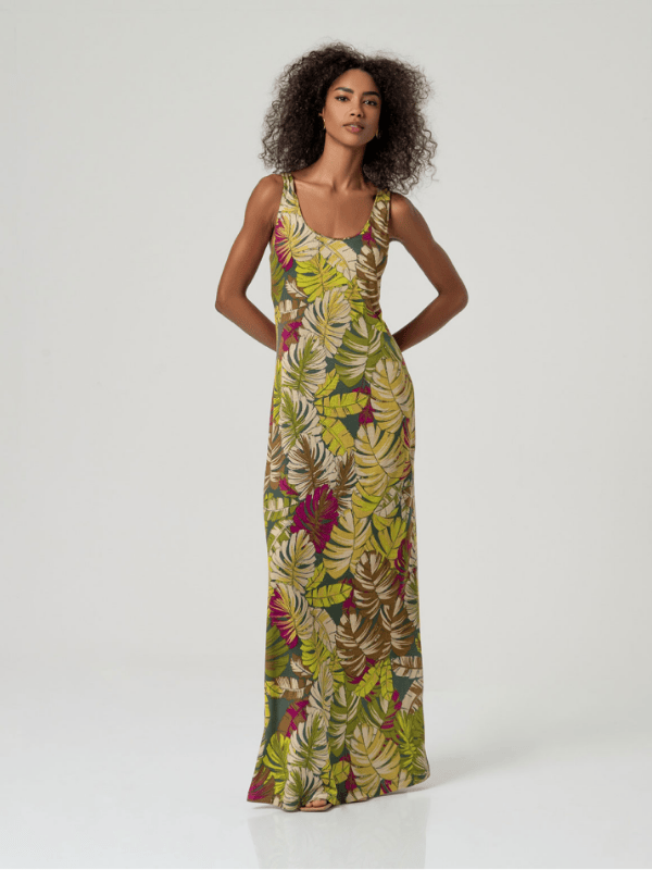 Vestido SURKANA largo tirantes