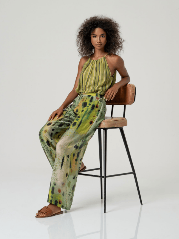 Pantalón SURKANA amplio verde