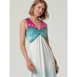 Vestido SURKANA drapeado multi