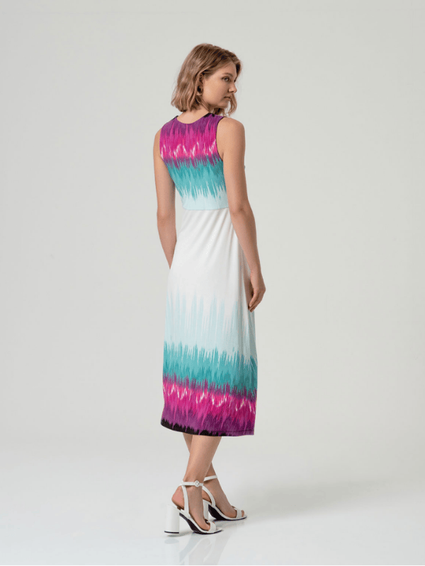 Vestido SURKANA drapeado multi
