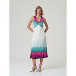 Vestido SURKANA drapeado multi