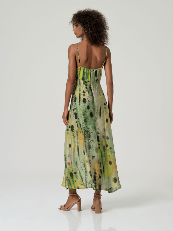 Vestido SURKANA largo estampado