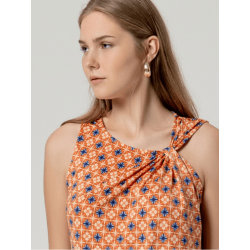 Vestido SURKANA corto naranja